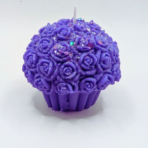 Blueberry Bliss Muffin Candle